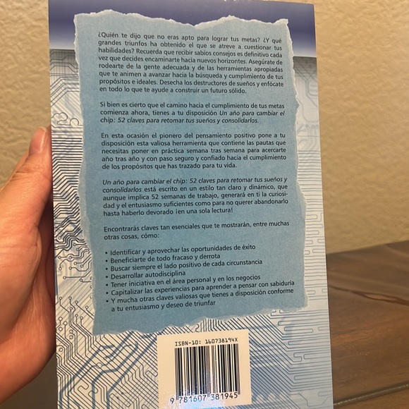 Un año para cambiar el CHIP by Napoleon Hill book - Picture 2 of 4